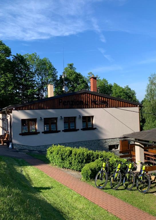 Zahrada ubytování Penzion U Haliny