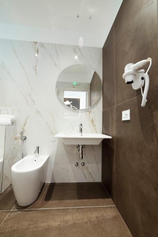 Koupelna v ubytování Hotel La Gradisca