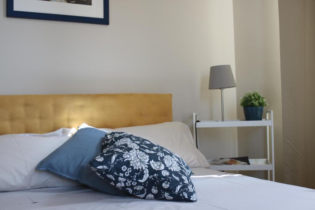 Postel nebo postele na pokoji v ubytování B&B Palazzo de "Il Nuovo Duca Minimo"