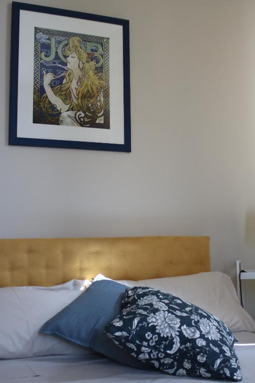 Postel nebo postele na pokoji v ubytování B&B Palazzo de "Il Nuovo Duca Minimo"
