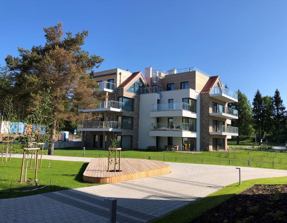 Budova, v ktorej sa apartmán nachádza