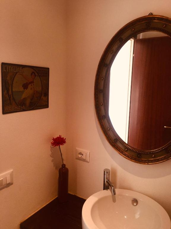 Kúpeľňa v ubytovaní Appartamento Ibisco