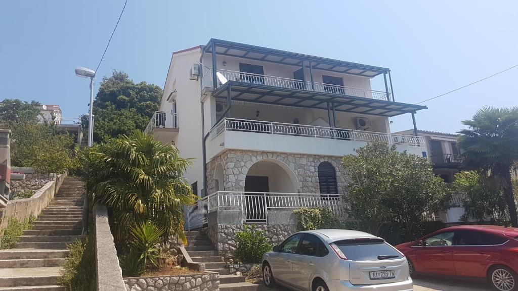 Budynek, w którym mieści się apartament