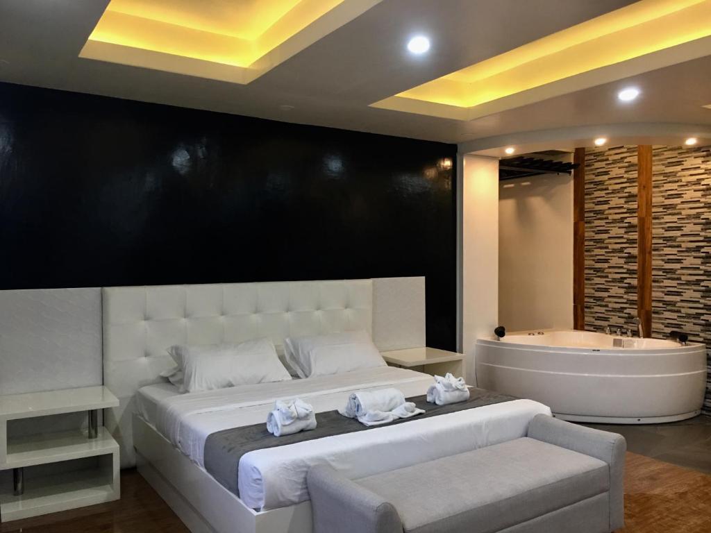 Posezení v ubytování Rangya Hotel