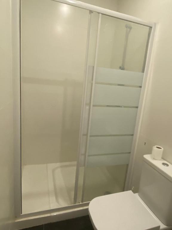 Koupelna v ubytování Hostal Granvia 628