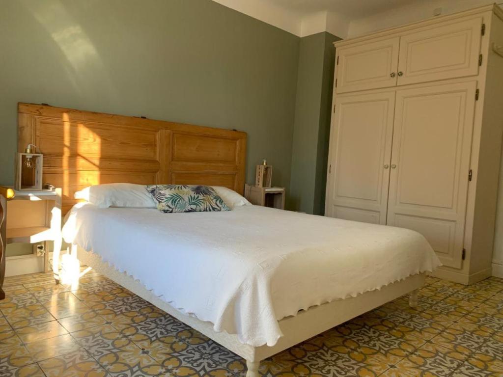 Postel nebo postele na pokoji v ubytování Bastide Sainte Agnès