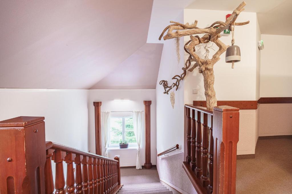 Postel nebo postele na pokoji v ubytování Francis SPA HOTEL