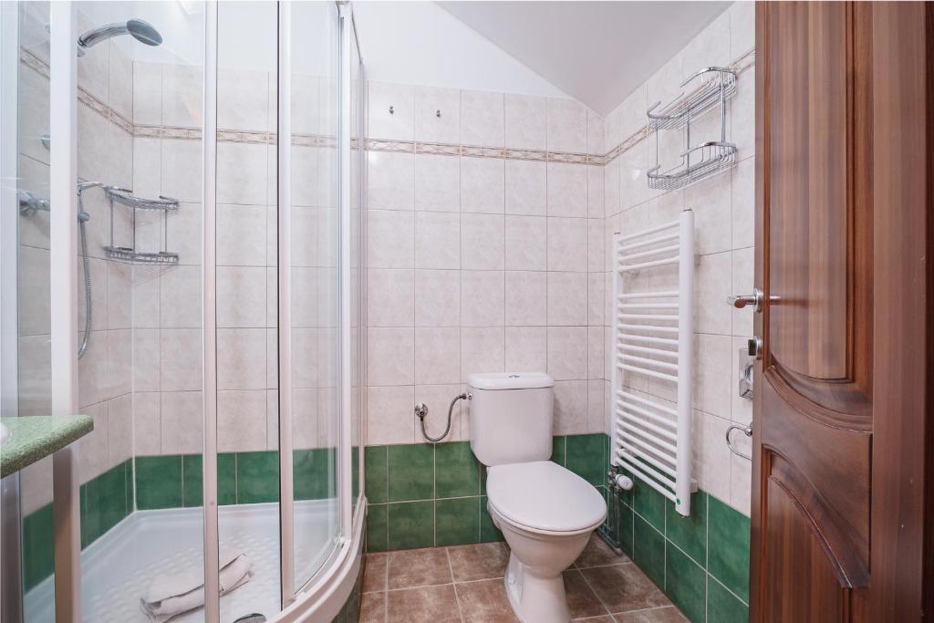 Koupelna v ubytování Francis SPA HOTEL