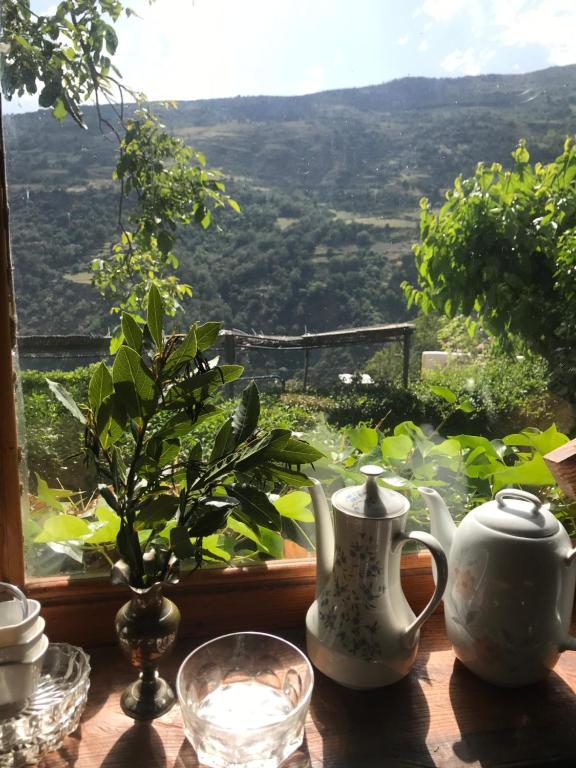 A general mountain view or a mountain view taken from the country house