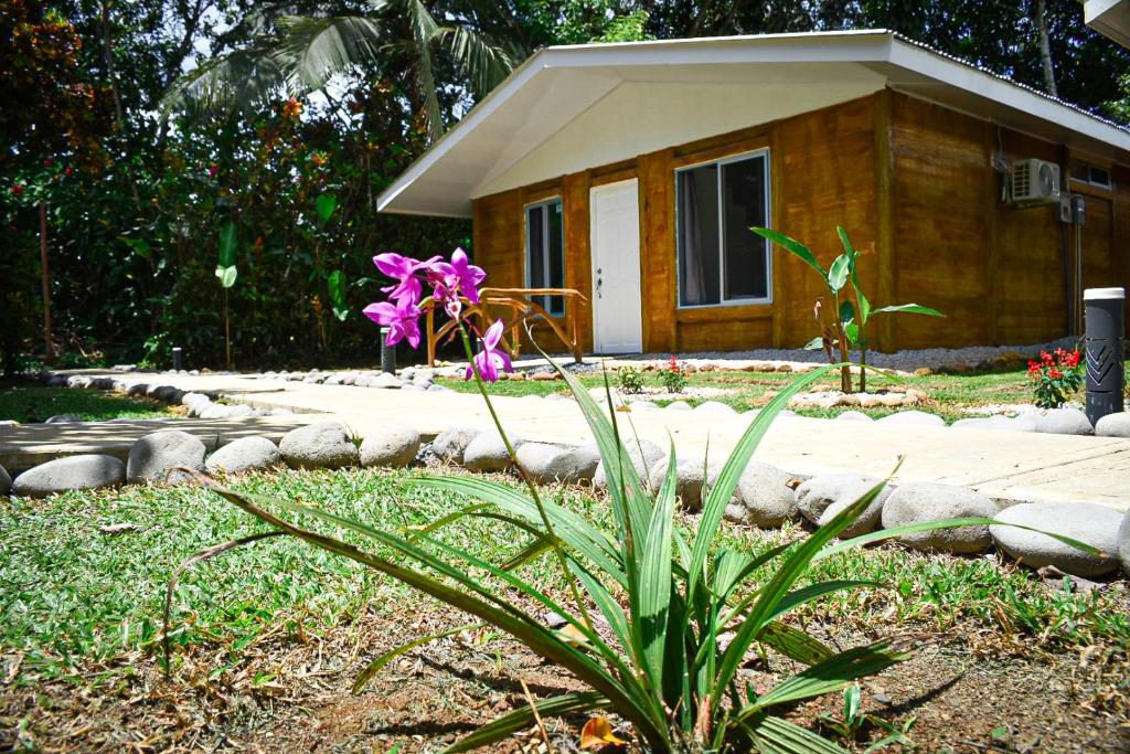 Zahrada ubytování Tropical Paradise Bungalows