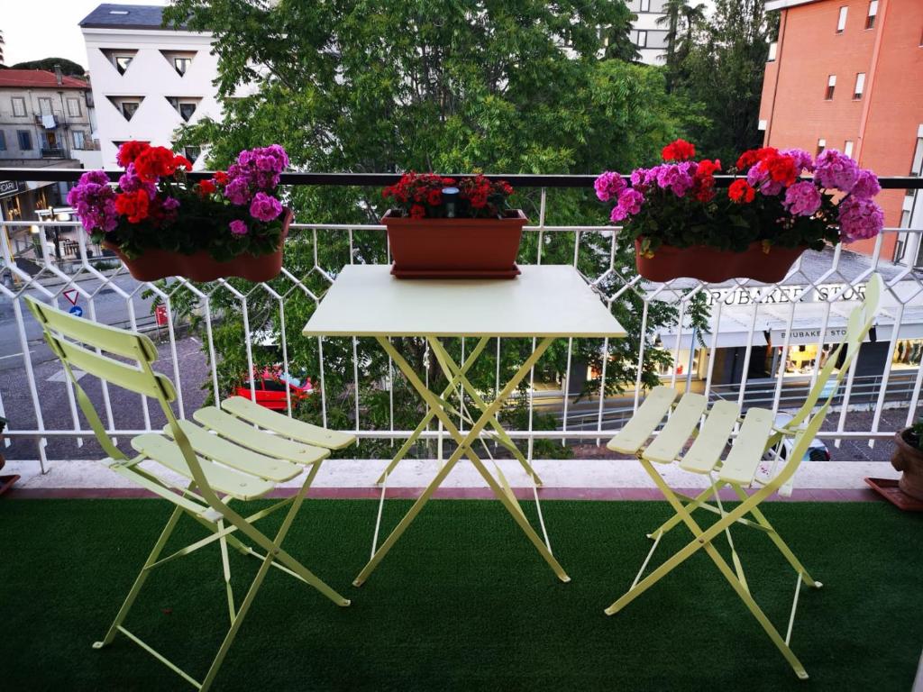 Balkón alebo terasa v ubytovaní B&B Buon Cammino Tuscia Viterbo - colazione inclusa - convenzionato con impianti termali