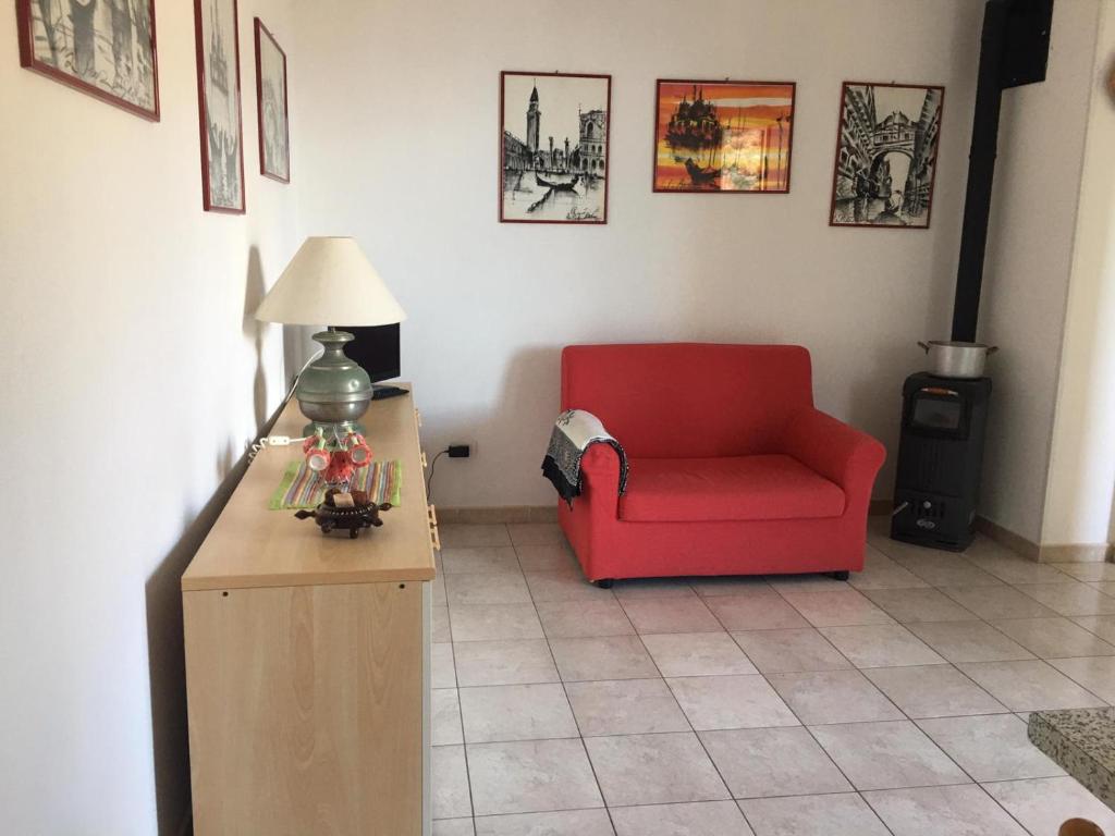 Posezení v ubytování Buggerru fuori dal tempo