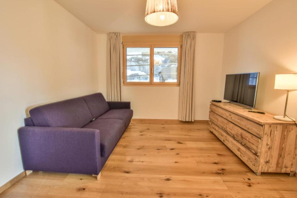 TV a/nebo společenská místnost v ubytování Milachra Penthouse