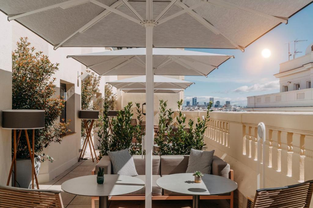 Balkón alebo terasa v ubytovaní INNSIDE by Meliá Madrid Gran Vía