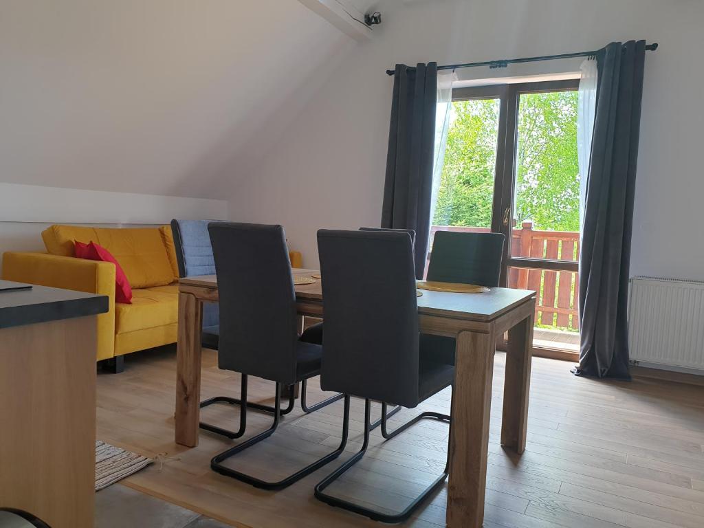 Posezení v ubytování Apartamenty na Rycerskiej