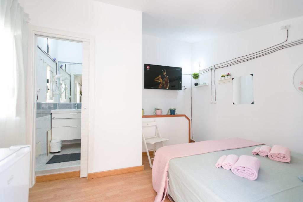 Postel nebo postele na pokoji v ubytování Casa Giulia