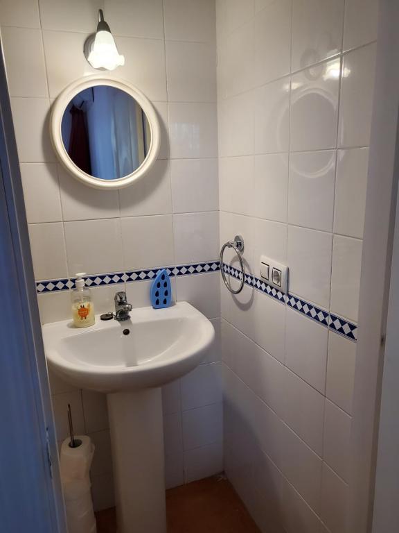 Kúpeľňa v ubytovaní DUPLEX ESPECTACULAR en PRIMERA LÍNEA NATURISTA!