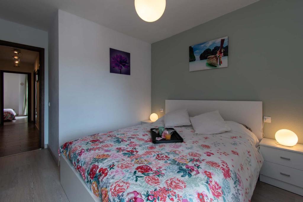 Postel nebo postele na pokoji v ubytování Duplex in Playa De Las Américas-center