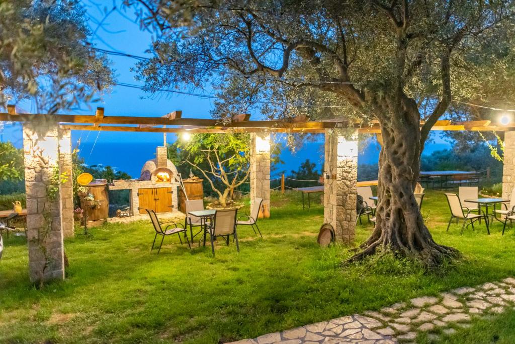Zahrada ubytování Holiday Park Olive Tree