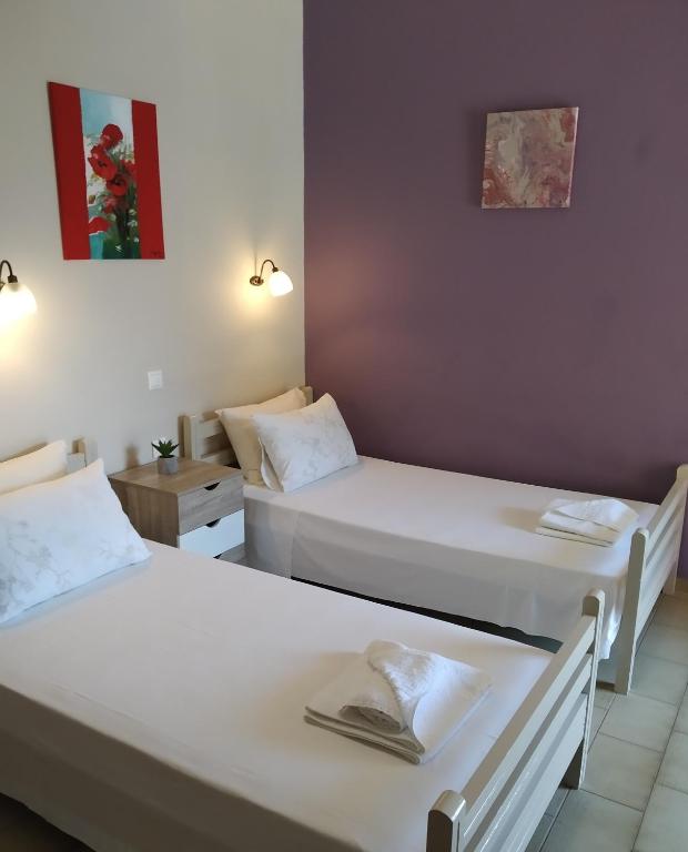 Postel nebo postele na pokoji v ubytování Rio Grande Rooms