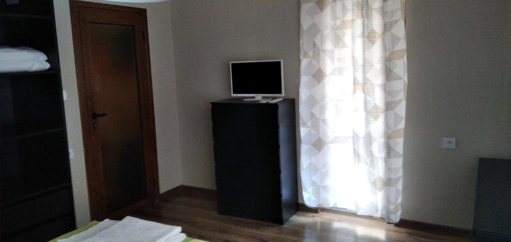 TV a/nebo společenská místnost v ubytování Draga Apartment