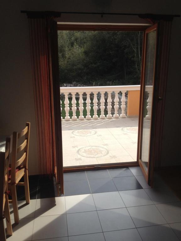 Balkón nebo terasa v ubytování Apartman Sternak