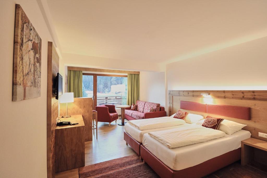 Postel nebo postele na pokoji v ubytování Hotel Traube
