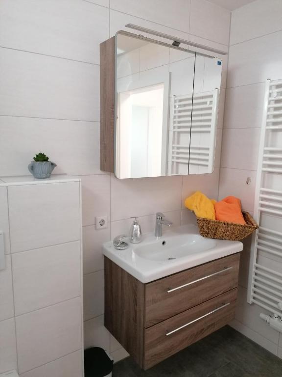 Kúpeľňa v ubytovaní Appartement Franz Josef