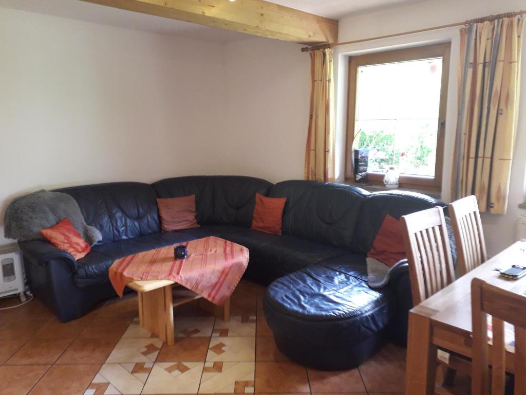 Posezení v ubytování Haus Sonnenschein