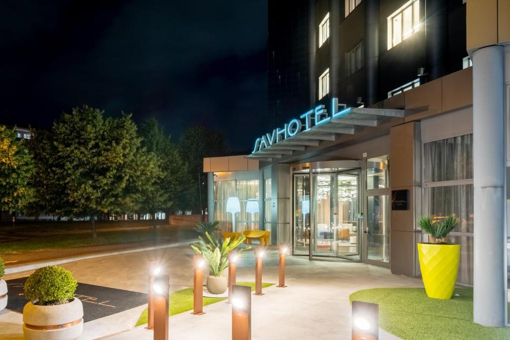 Budova, kde se hotel nachází