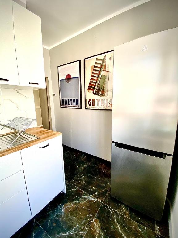 Kuchyňa alebo kuchynka v ubytovaní Apartament Batory