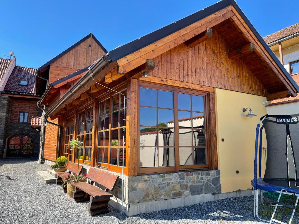 Budova, kde se apartmán nachází