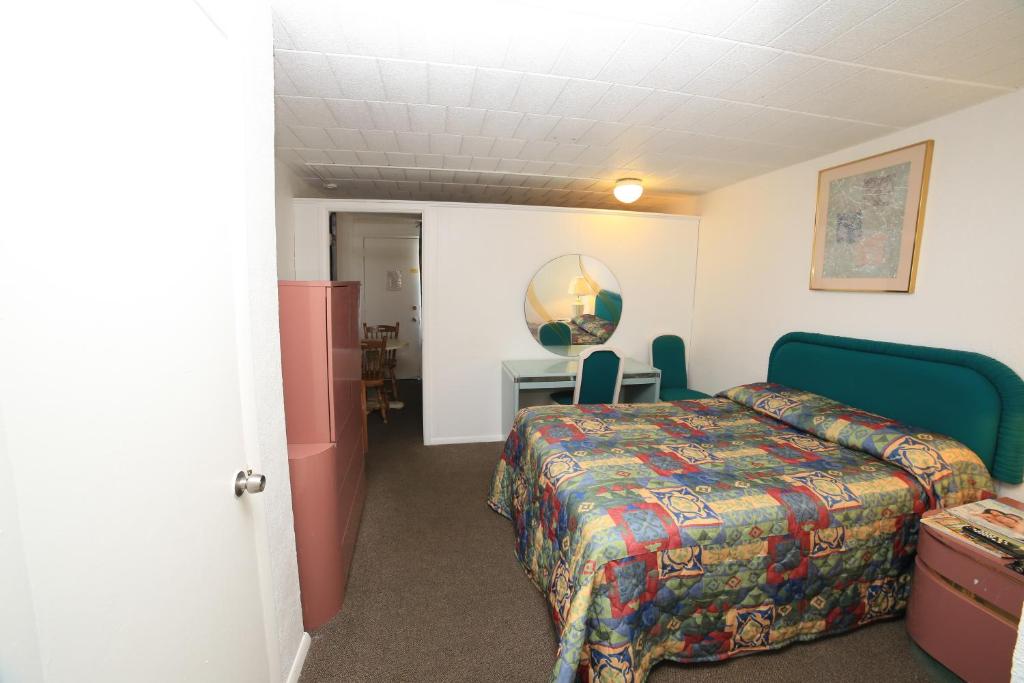 Postel nebo postele na pokoji v ubytování El Ray Motel