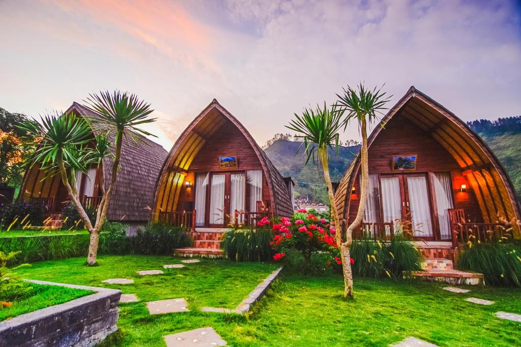 Zahrada ubytování Pondok Bali Cottage