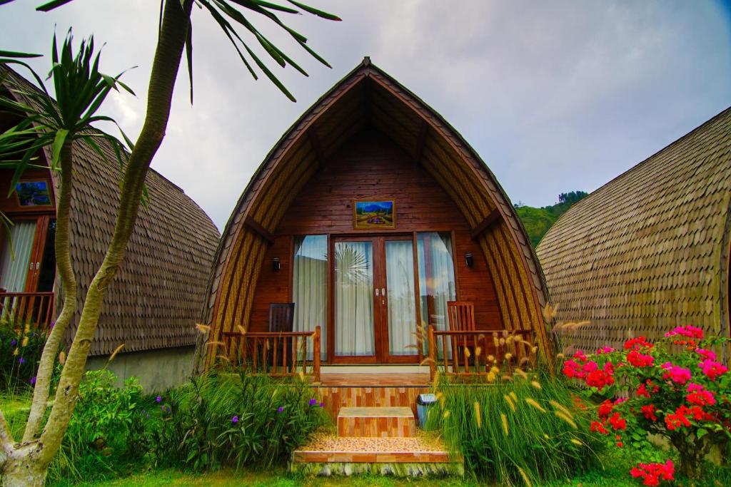 Zahrada ubytování Pondok Bali Cottage