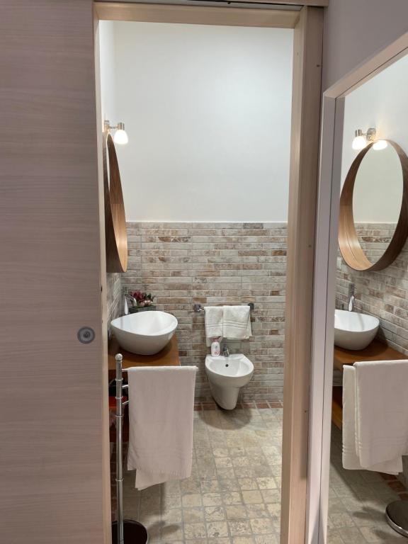 Koupelna v ubytování Sa Vivenda Suite