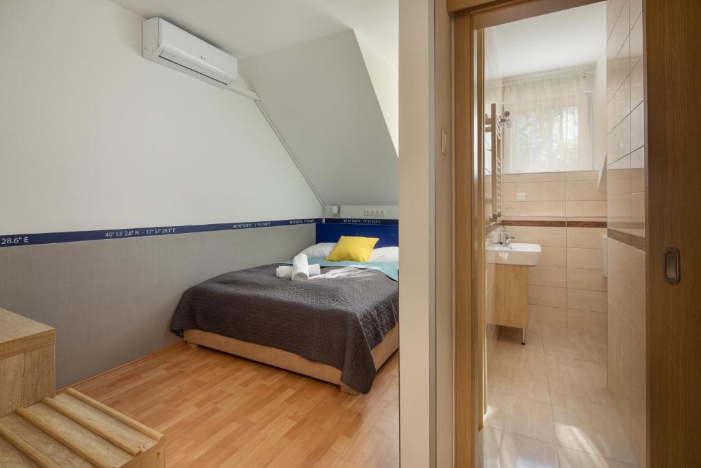 Postel nebo postele na pokoji v ubytování Hotel Solero