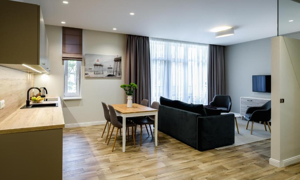 Rusnės Perlo apartamentai - Appartement Met Balkon