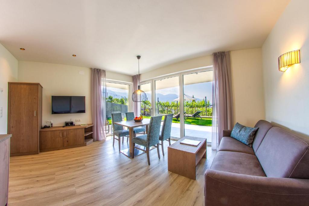 Telewizja i/lub zestaw kina domowego w obiekcie Apartments Lichtenberg