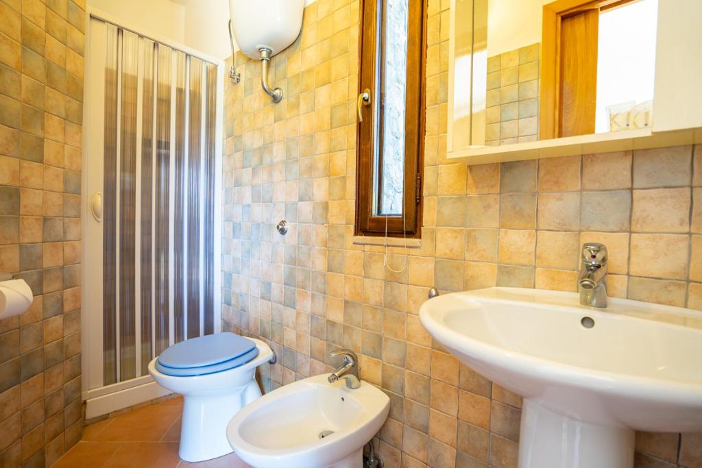 Kúpeľňa v ubytovaní Casa Sciuscetta
