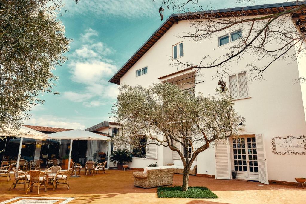 Budova, v ktorej sa ubytovanie bed & breakfast nachádza