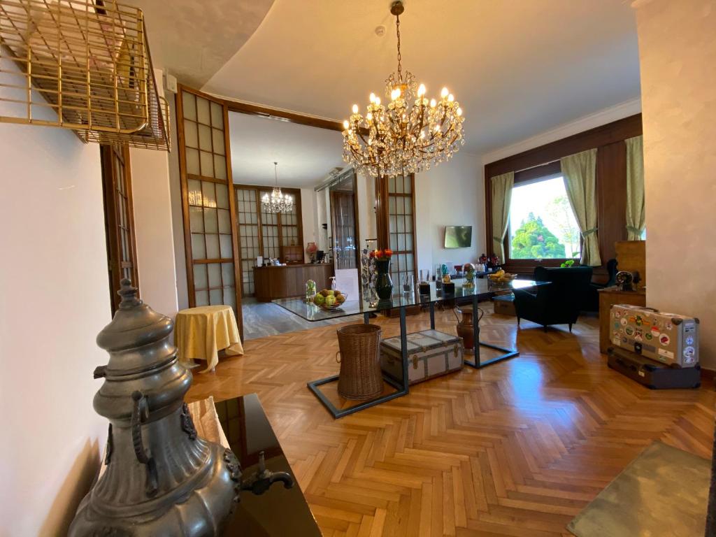 Posezení v ubytování Hotel La Fontana