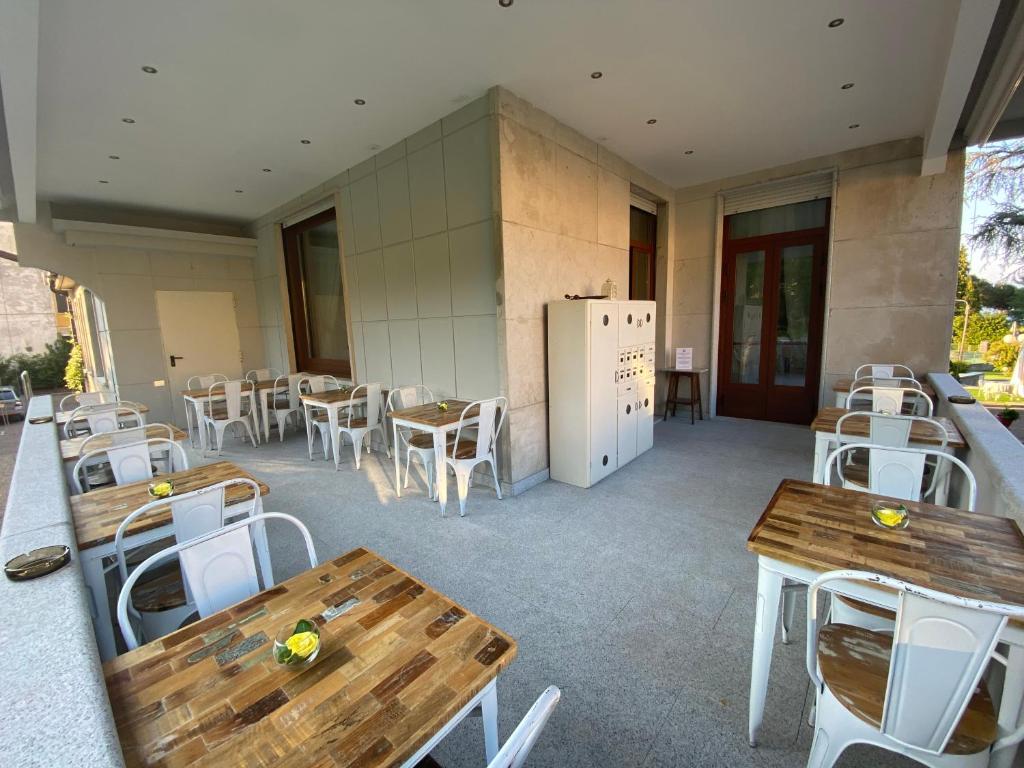 Posezení v ubytování Hotel La Fontana