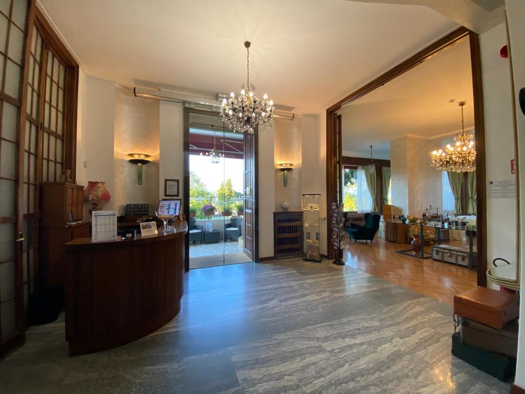 Posezení v ubytování Hotel La Fontana