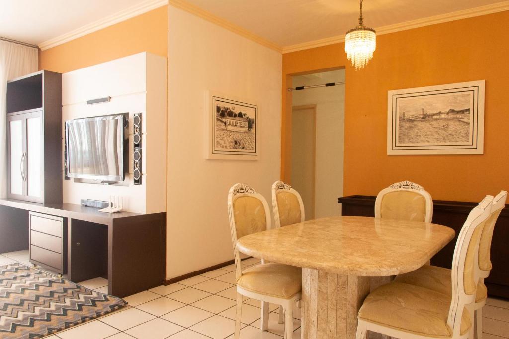  Apartamento Vista Mar 3 quartos no Balneario do Estreito