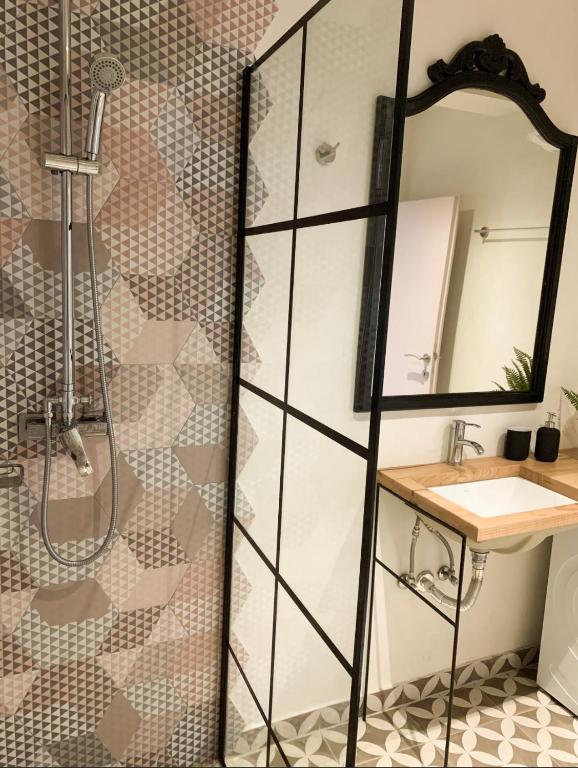 Koupelna v ubytování Boutique Homes Volos