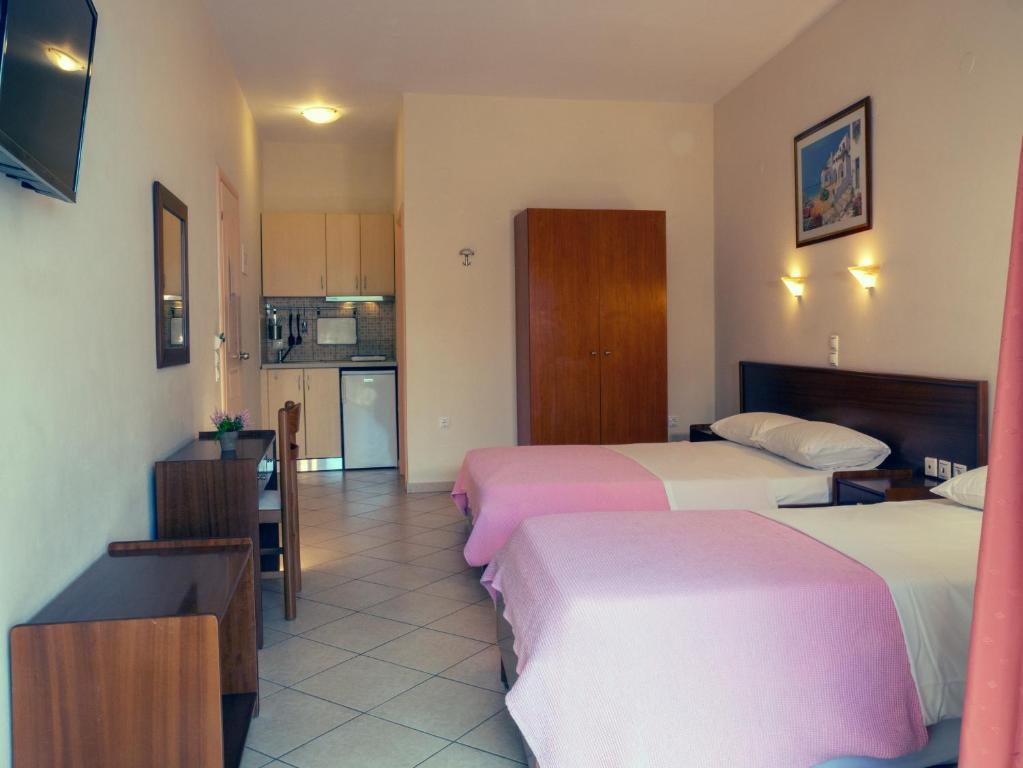 Hotel Loukas Vrachos - Estudio (3 Adultos) Con Vista Al Jardín