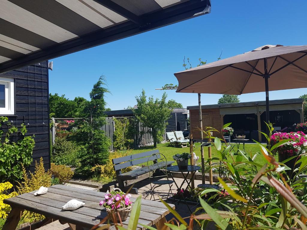 Zahrada ubytování B&B WELKOM Zierikzee