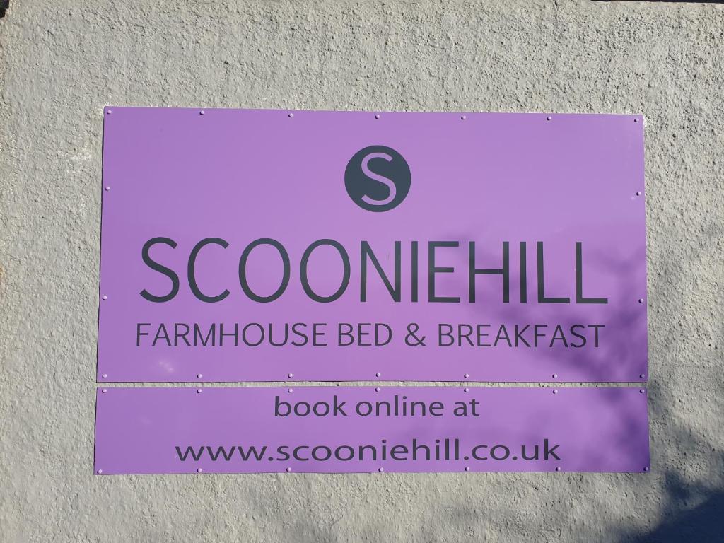 Certifikát, hodnocení, plakát nebo jiný dokument vystavený v ubytování Scooniehill Farm House B&B