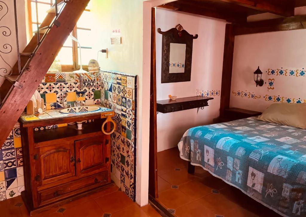 Postel nebo postele na pokoji v ubytování Casa de Pita